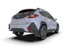 Rally Armor 24-25 Subaru Crosstrek Black UR Mud Flap Light Blue Logo - MF106-UR-BLK-NB