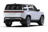 Rally Armor 22-25 Rivian R1S Black UR Mud Flap w/Red Logo - MF108-UR-BLK-RD