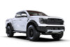 Rally Armor 23-25 Ford Ranger Raptor Black UR Mud Flap Grey Logo - MF123-UR-BLK-GRY