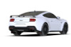 Rally Armor 2024+ Ford Mustang Black UR Mud Flap w/ Red Logo - MF126-UR-BLK-RD