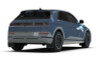 Rally Armor 2025 Hyundai Ioniq 5 PE Black UR Mud Flap w/ Performance Blue Logo - MF137-UR-BLK-PBL