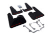 Rally Armor 08-11 Subaru STI (Hatch Only) / 11-14 WRX (Hatch Only) Black UR Mud Flap w/Red Logo - MF15-UR-BLK/RD
