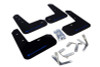 Rally Armor 13-17 Subaru BRZ/Toyota FR-S Black UR Mud Flap w/Blue Logo - MF23-UR-BLK/BL
