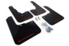 Rally Armor 13-16 Dodge Dart Black UR Mud Flap w/ Red Logo - MF39-UR-BLK/RD