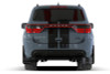 Rally Armor 16-25 Dodge Durango GT/Hellcat/RT/SRT 392/SXT Black UR Mud Flap Grey Logo - MF55-UR-BLK/GRY