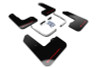 Rally Armor 19-22 Hyundai Veloster N Black UR Mud Flap w/ Red Logo - MF57-UR-BLK/RD