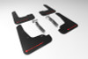 Rally Armor 21-23 Hyundai Elantra Black UR Mud Flap w/Red Logo - MF69-UR-BLK-RD
