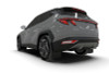 Rally Armor 22-24 Hyundai Tucson Black UR Mud Flap - Metallic Black Logo - MF75-UR-BLK-MBK