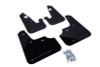 Rally Armor 07-17 Mitsubishi Lancer Black UR Mud Flap w/ Grey Logo - MF8-UR-BLK/GRY