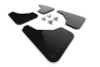 Rally Armor 23-25 Kia Sportage Black UR Mud Flap w/ Metallic Black Logo - MF81-UR-BLK-MBK