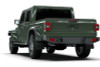 Rally Armor 19-25 Jeep Gladiator JT (Incl. Overland/Sport/Sport S) Black Mud Flap w/Red Logo - MF84-BLK-RD