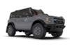 Rally Armor 21-25 Ford Bronco (Steel Bmpr + RB - NO Rptr/Sprt) Blk Mud Flap w/Met. Blk Logo - MF85-RB-ST-MBK