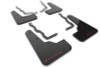 Rally Armor 20-25 Ford Puma ST Black Mud Flap w/Red Logo - MF86-UR-BLK-RD