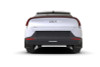 Rally Armor 22-25 Kia EV6 Black UR Mud Flap White Logo - MF91-UR-BLK-WH