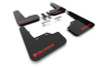Rally Armor 22-25 Subaru WRX Black UR Mud Flap Altered Font Red Logo - MF92-UR-BLK/RD-X