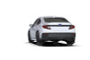 Rally Armor 22-25 Subaru WRX Black UR Mud Flap w/White Logo - MF92-UR-BLK/WH