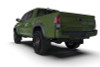 Rally Armor 16-23 Toyota Tacoma Gen 3 Black Mud Flap w/Grey Logo - MF94-BLK-GRY
