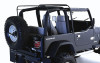 Rampage 1987-1995 Jeep Wrangler(YJ) Soft Top Hardware - Black - 69999