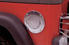 Rampage 2007-2018 Jeep Wrangler(JK) Billet Style Gas Cover - Polished - 75001