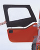 Rampage 1997-2006 Jeep Wrangler(TJ) Door Skins - Black Diamond - 89735