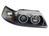 Raxiom 99-04 Ford Mustang Dual LED Halo Projector Headlights- Black Housing (Clear Lens) - 101684