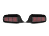 Raxiom 15-23 Ford Mustang Profile LED Tail Lights Gloss Blk Housing- Red Lens - 402182