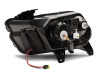 Raxiom 13-14 Ford Mustang LED Halo Projector Headlights- Black Housing (Clear Lens) - 408997
