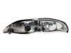 Raxiom 94-98 Ford Mustang Axial Series Cobra Style Headlights- Chrome Housing (Clear Lens) - 49049
