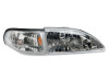 Raxiom 94-98 Ford Mustang Axial Series Cobra Style Headlights- Chrome Housing (Clear Lens) - 49049