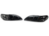 Raxiom 94-98 Mustang Axial Series Cobra Style Headlights- Black Housing (Clear Lens) - 49050