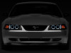 Raxiom 99-04 Ford Mustang Dual LED Halo Projector Headlights- Black Housing (Smoked Lens) - 49113