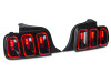 Raxiom 05-09 Ford Mustang Gen5 Tail Lights- Black Housing (Smoked Lens) - 49169