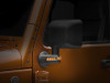 Raxiom 07-18 Jeep Wrangler JK Side Mirrors w/ LED Signal Indicators- Blk - J106890