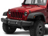 Raxiom 97-18 Jeep Wrangler TJ/JK Axial Series LED Daymaker Headlights- Black Housing (Clear Lens) - J108042