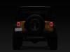 Raxiom 07-18 Jeep Wrangler JK JL Style LED Tail Lights- Black Housing - Red Lens - J133626