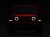 Raxiom 18-22 Jeep Wrangler JL/JT Axial Series LED Headlights- Black Housing (Clear Lens) - J133763