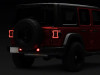 Raxiom 18-23 Jeep Wrangler JL Moab Rubicon Sahara Axial LED Rear Bumper Reflector Lights- Clear - J134140-JL