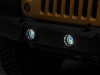Raxiom 07-18 Jeep Wrangler JK 18-23 Jeep Wrangler JL Axial Series Nighthawk LED Fog Lights - J141597