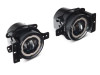 Raxiom 18-23 Jeep Wrangler JL Axial Series Angel Eye LED Fog Lights - J177415