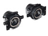 Raxiom 18-23 Jeep Wrangler JL Axial Series Angel Eye LED Fog Lights - J177415