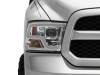 Raxiom 09-18 Dodge RAM 1500 Non-Projector LED Halo Headlights- Chrome Housing (Clear Lens) - R111517