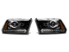 Raxiom 09-18 Dodge RAM 1500 LED Halo Headlights w/Switchback Turn Signals- Blk Housing (Clear Lens) - R111518