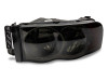 Raxiom 02-05 Dodge RAM 1500 Axial Series OEM Style Rep Headlights- Chrome Housing- Smoked Lens - R118009