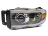 Raxiom 02-05 Dodge RAM 1500 LED Projector Headlights w/ SEQL LED Bar- Blk Housing (Clear Lens) - R131478