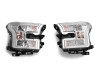 Raxiom 15-17 Ford F-150 Projector Headlights w/ LED Accent- Chrome Housing (Clear Lens) - T542715