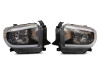 Raxiom 14-21 Toyota Tundra Axial Series Headlights w/ SEQL LED Bar- Blk Housing (Clear Lens) - TU16009