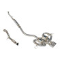 Remark 17-21 Honda Civic Type R FK8 Sports Touring CatBack Exhaust/Front Pipe - Stainless Steel - RK-C2076H-01L