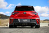 REMARK 24+ Toyota GR Corolla Dual Center Exit w/ Resonator Burnt Stainless Steel Catback Exhaust, - RK-C2076T-05TC
