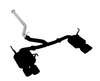 Remark 22+ Subaru WRX (VB) Sports Touring Spec - 4in. SS Quad Tips (Non-Resonated) - RK-C4076S-02