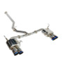 Remark 22+ Subaru WRX (VB) Sports Touring Spec - 4in. Burnt SS Quad Tips (Non-Resonated) - RK-C4076S-02T